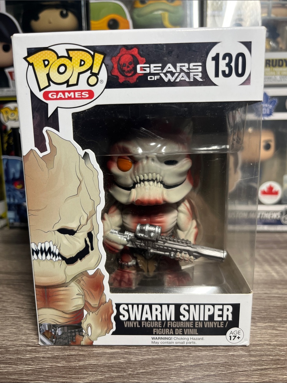 Funko POP! Gears of War Swarm Sniper - White, Red, Orange, Silver